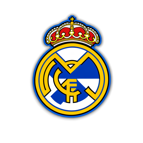 Scopri l'Incredibile Arte del Crest del Real Madrid con il Bernabéu sullo Sfondo! 'Hala Madrid!' Ti Lascerà Senza Parole!