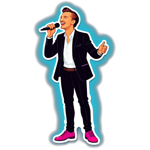 Łukasz Rzepecki na scenie