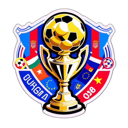 Rekaan Stiker Piala UEFA Dinamik