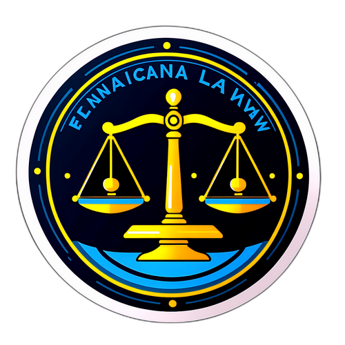 金融法律与企业合规主题的标志设计