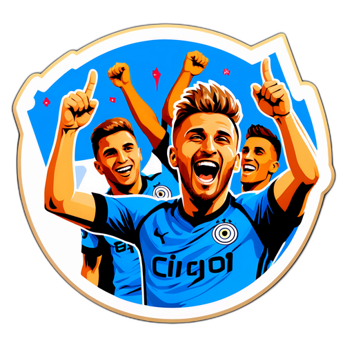 Ciro Immobile'nin Gollerini Kutlayan Taraftarlar