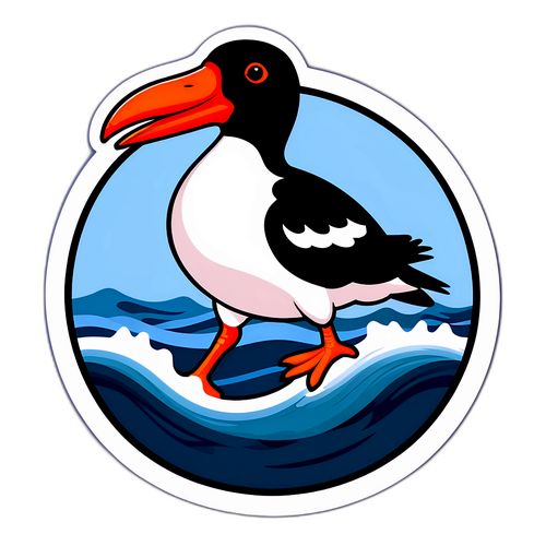 Hauska meriharakka tarra