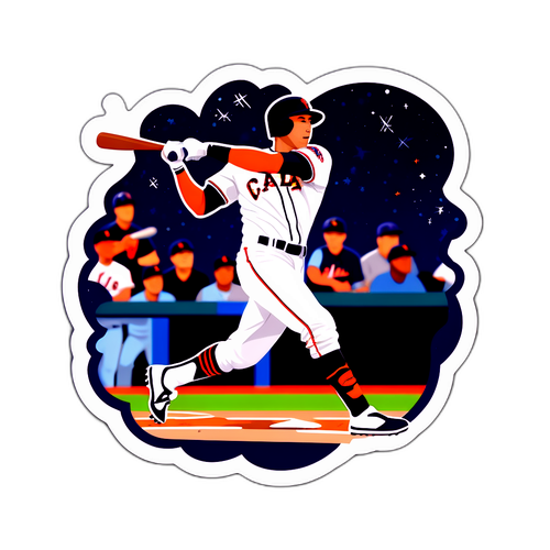 Carlos Correa Home Run Sticker