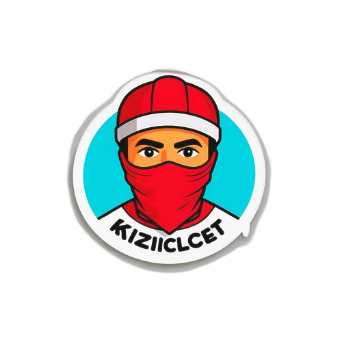 Kızılcık Şerbeti Minimalist Sticker