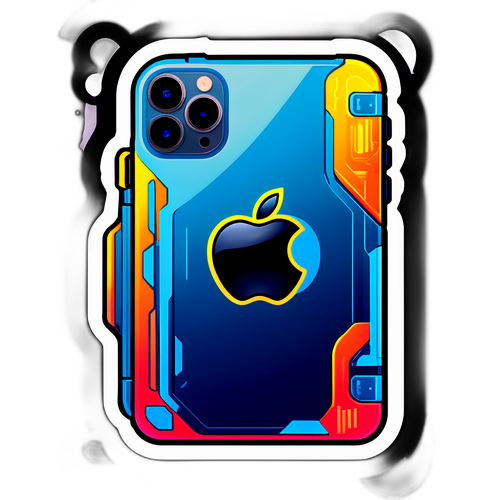 Innovatives Aufkleberdesign für das Apple iPhone 17 Pro