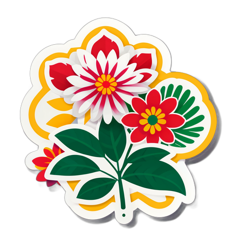 Bangladesh Kultur Sticker