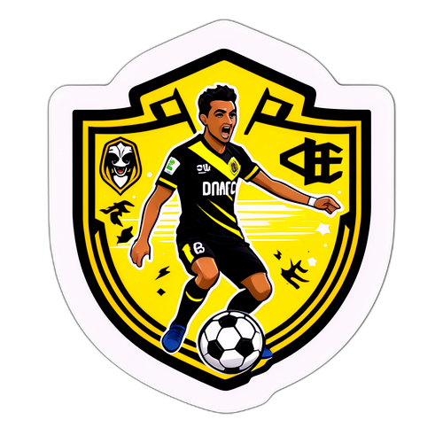 Sticker ya Mechi ya Kudhihirisha Kati ya Damac na Al Ittihad