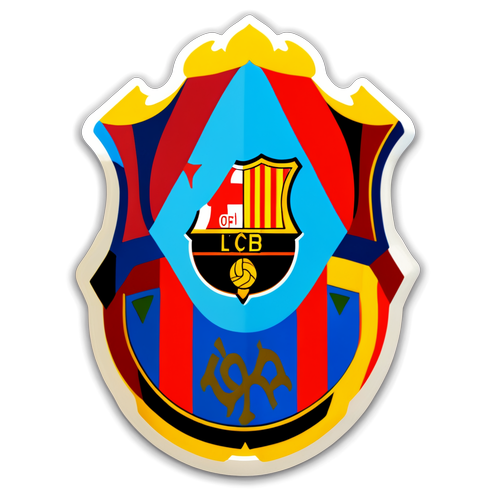 Sticker de unitate pentru fanii Barcelona și Espanyol