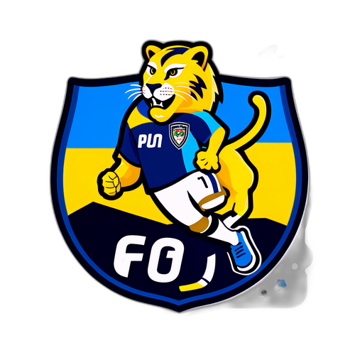 Sticker de Pumas y Monterrey