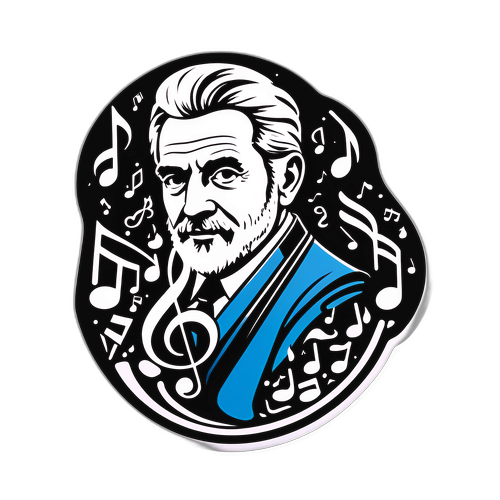 Rene Fredensborg Musik Sticker