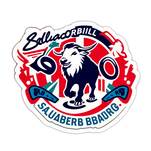 Sticker ya RB Salzburg vs Derby County