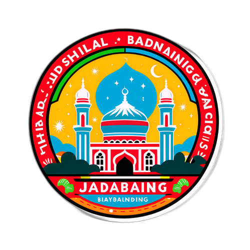 Stiker 'Jadwal Sholat Bandung'