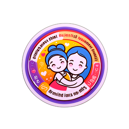 社会责任温暖贴纸