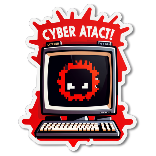 Retro Cyber Alert: A Nostalgic Nod to Classic Tech