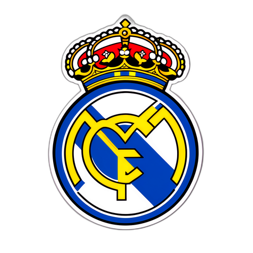 Stiker Logo Real Madrid yang Keren