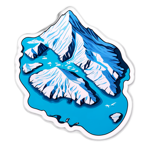 Artistic Map of Greenland