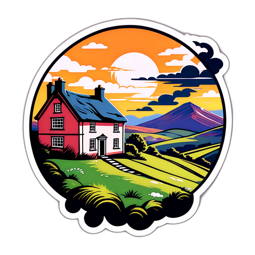 Peisaj de vis din 'Wuthering Heights'