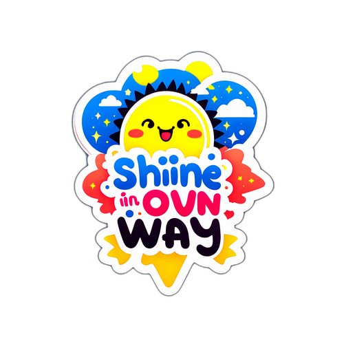 自分の道を輝かせて!