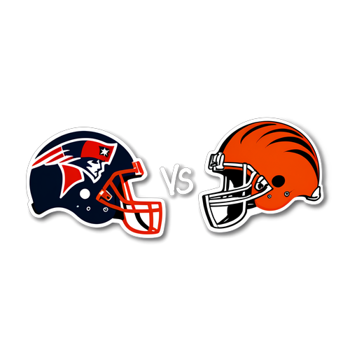 Clash of Titans: Patriots vs Bengals - The Ultimate Showdown Sticker!