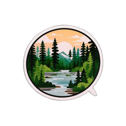 Rauhoittava Sticker Yksin Suomesta