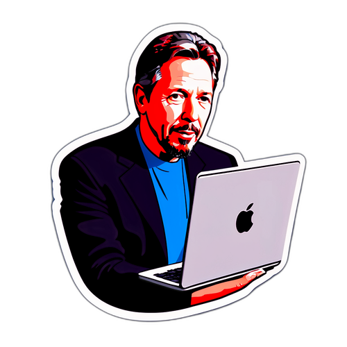 Innovativ sticker av Larry Ellison