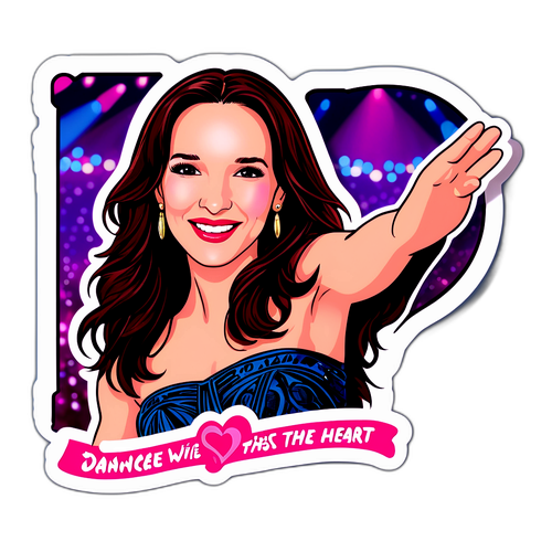 Sticker de Natalia Oreiro en concierto