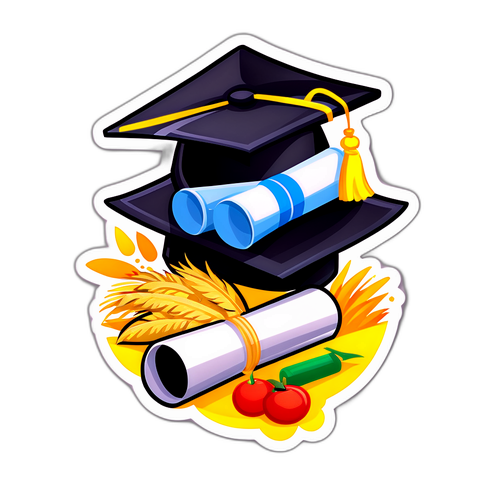 Sticker na Pambihirang Tagumpay sa Agrikultura