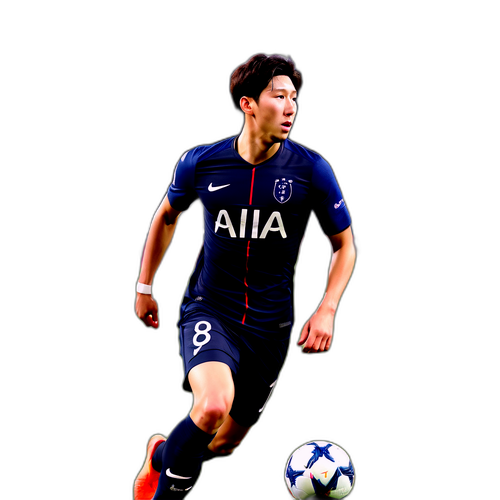 손흥민의 매력적인 드리블 장면