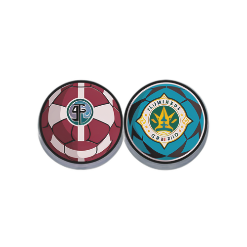 Stiker Rivalitas Fierce Fluminense vs Grêmio