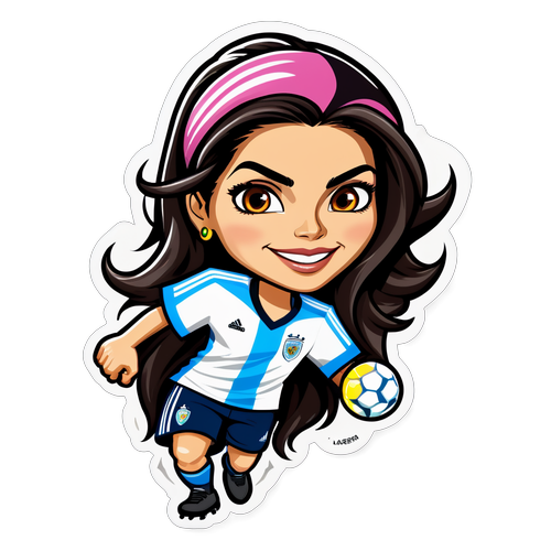 Lauren Sanchez med fodboldtwist