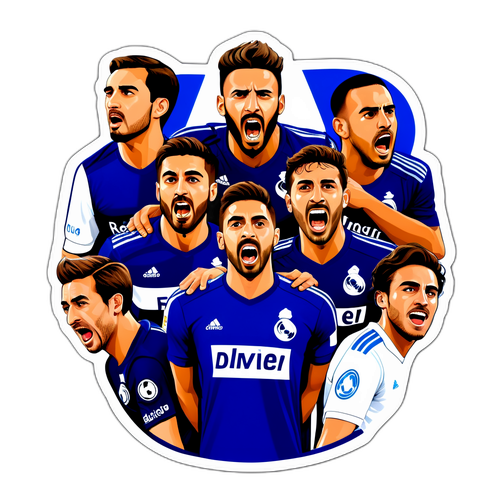 Емоції гравців Альавеса та Реалу під час матчу