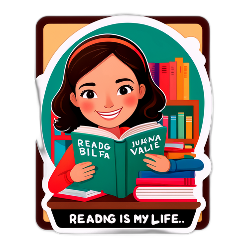 Sticker de Juana Viale Sonriendo