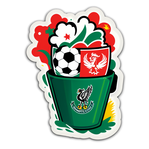 Stiker Dinamis Pertandingan Carabao Cup Southampton vs Liverpool