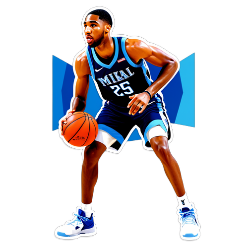 Infographic Sticker of Mikal Bridges