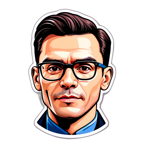 Erdem Kaynarca Portresi Sticker