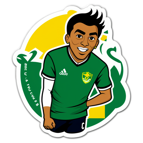 Sticker del partido Bucaramanga - Deportivo Cali