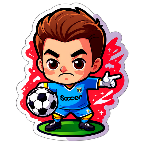 สติ๊กเกอร์ฟุตบอลที่สะท้อนอารมณ์