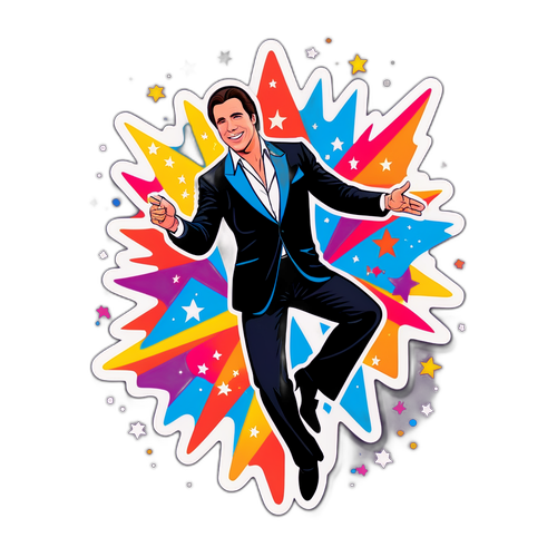 Autocollant de danse emblématique