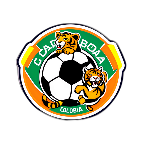 Adesivo dos Clubes de Futebol Central Córdoba e Tigre