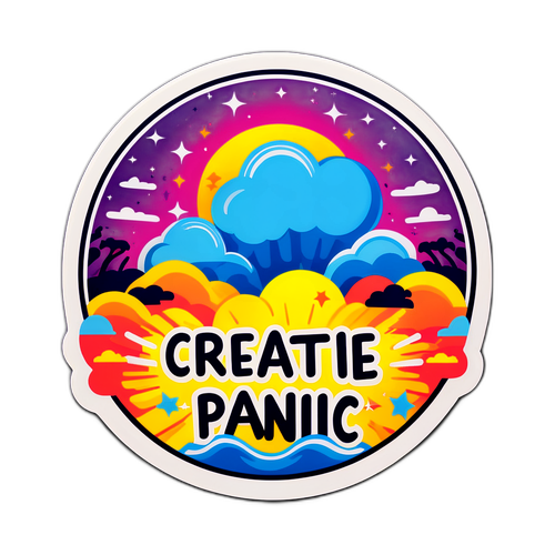 勇氣與希望的恐慌症貼紙