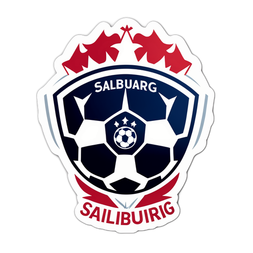 RB Salzburg Fußball Sticker