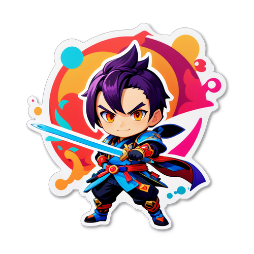 Huwag Palampasin! Ang Makulay na Sticker ng Paboritong Genshin Impact Character Mo!