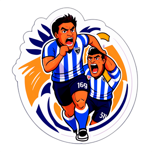 Ilustração da Rivalidade entre Vélez Sársfield e Tigre