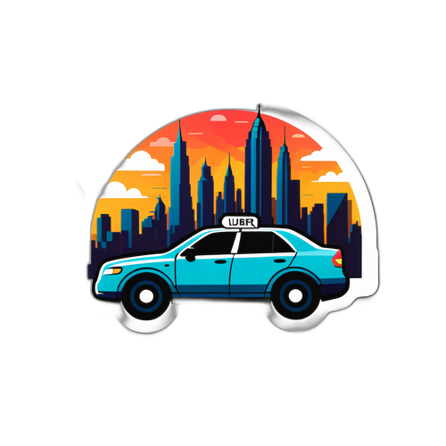 शहरी परिवहन के लिए स्टाइलिश स्टिकर