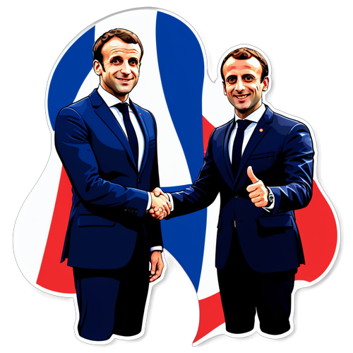 Vriendschap in Kleur: Macron en Belattar