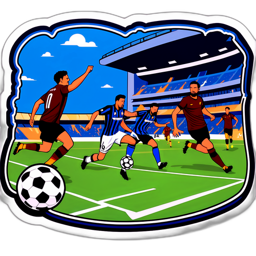 Moment dramatic din meciul Atalanta vs. Roma