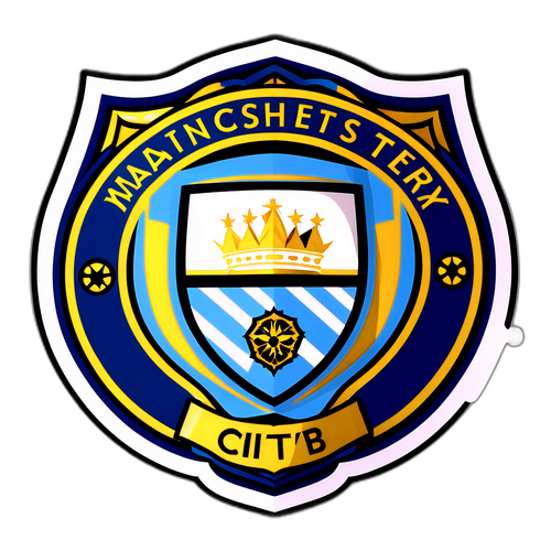 Stickers Dynamic Manchester City