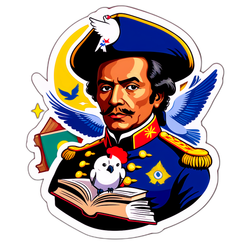Sticker de Simón Bolívar