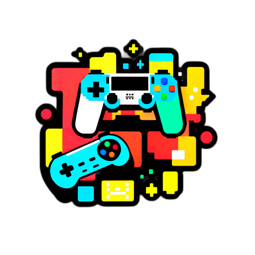 Autocollant pour les geeks de jeux PS Plus