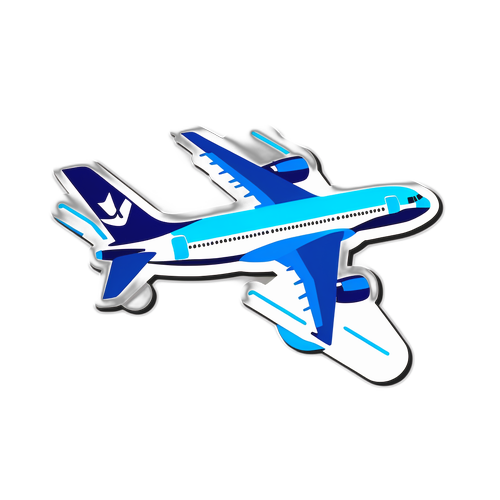 Nowoczesny Samolot Airbus